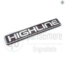 Original VW Schriftzug Highline Golf 3 Cabriolet Heckklappe
