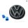 Original VW Zeichen Emblem hinten schwarz 50mm Golf Scirocco Polo 2 191853601B