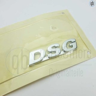 Original VW Schriftzug Emblem DSG chrom selbstklebend 1J0853675AL 739
