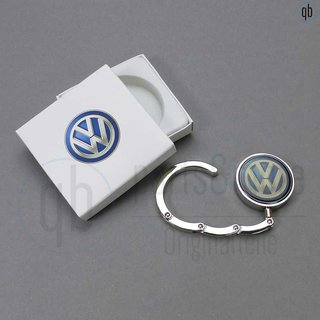Original VW Halter Haken klappbar Handtasche am Tisch VW Log Emblem  000087811A