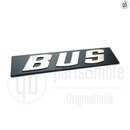 Original VW Schriftzug Bus T3 Heckklappe schwarz chrom...