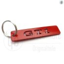 Original VW Schlüsselanhänger Metall rot GTI...