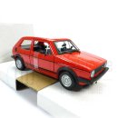 Burago 21089 VW Golf MK1 GTI rot Maßstab 1:24 Modellauto