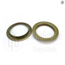 2x Original VW Abdeckung Radnabe hinten HA Passat B3 B4