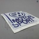 Original VW Aufkleber VW Motorsport groß