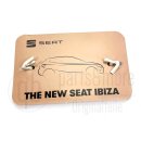 Original SEAT Ibiza Karabinerhaken Schlüsselanhänger