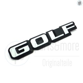 Original VW Schriftzug Golf 2 weiß