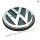 Original VW Zeichen hinten Passat 35i Caddy Chrom 3A5853630D 739