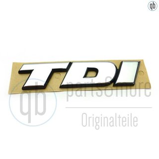 Original VW Bus T4 TDI Zeichen Emblem Logo Heckklappe chrom I