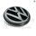 Original VW Emblem Logo hinten schwarz 357853601B