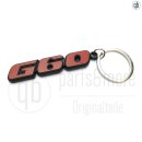 VW Schlüsselanhänger Kunststoff Classic Golf GTI G60 Tornadorot